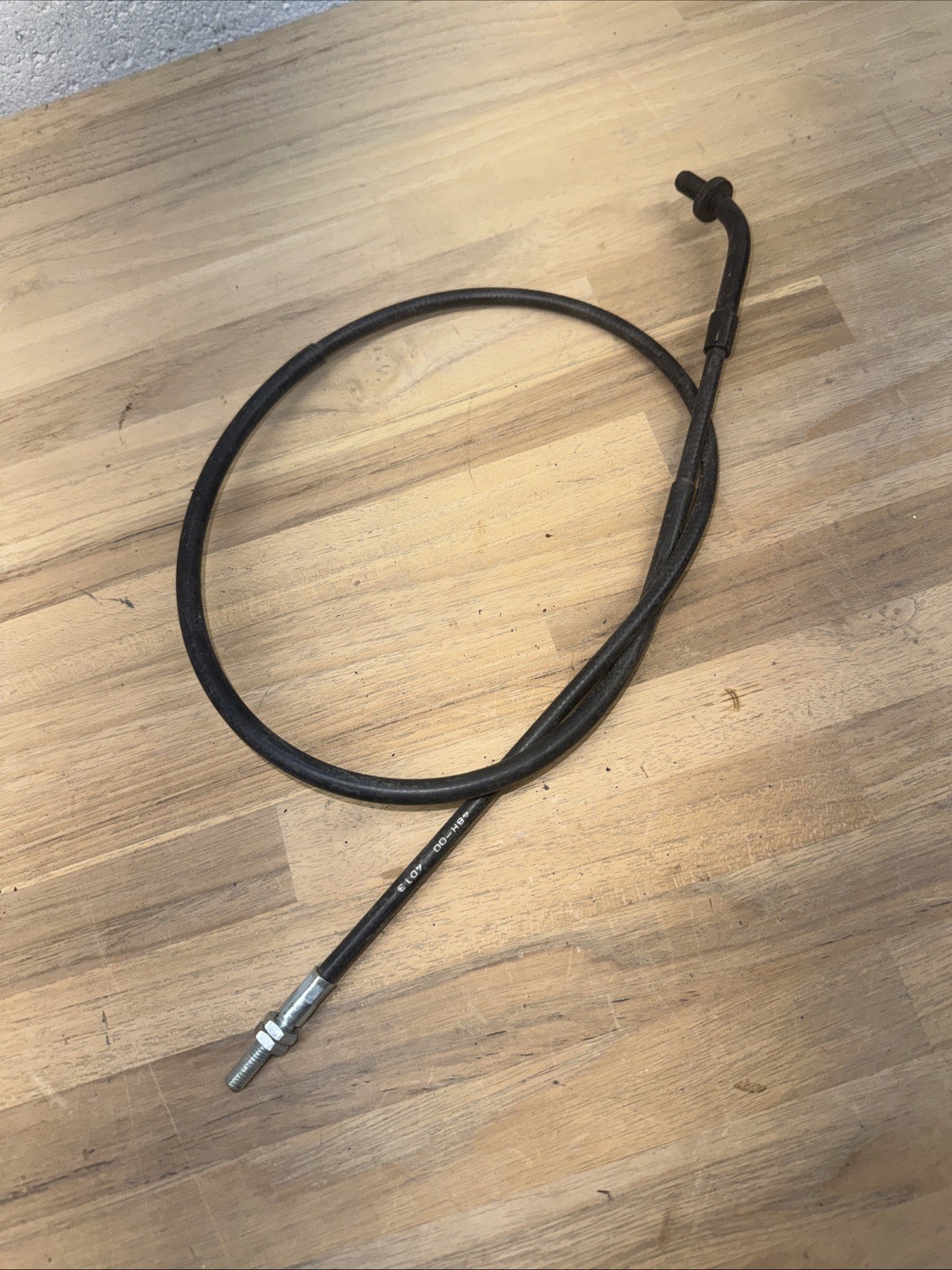 Vintage Motorcycle Control Cable 48H-00 4D13 Made in Japan TSK NO CABLE
