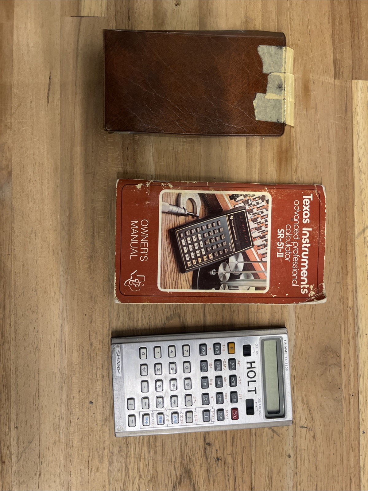 Sharp Elsi Mate EL-5805 Scientific Calculator Electronic 1970s