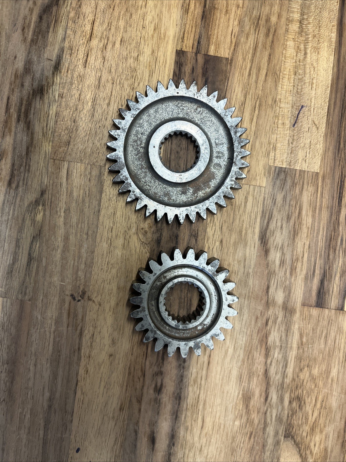 85 86 250R ATC HONDA OEM CRANK SHAFT PRIMARY GEARS 86-89 ATC250R TRX250R #8