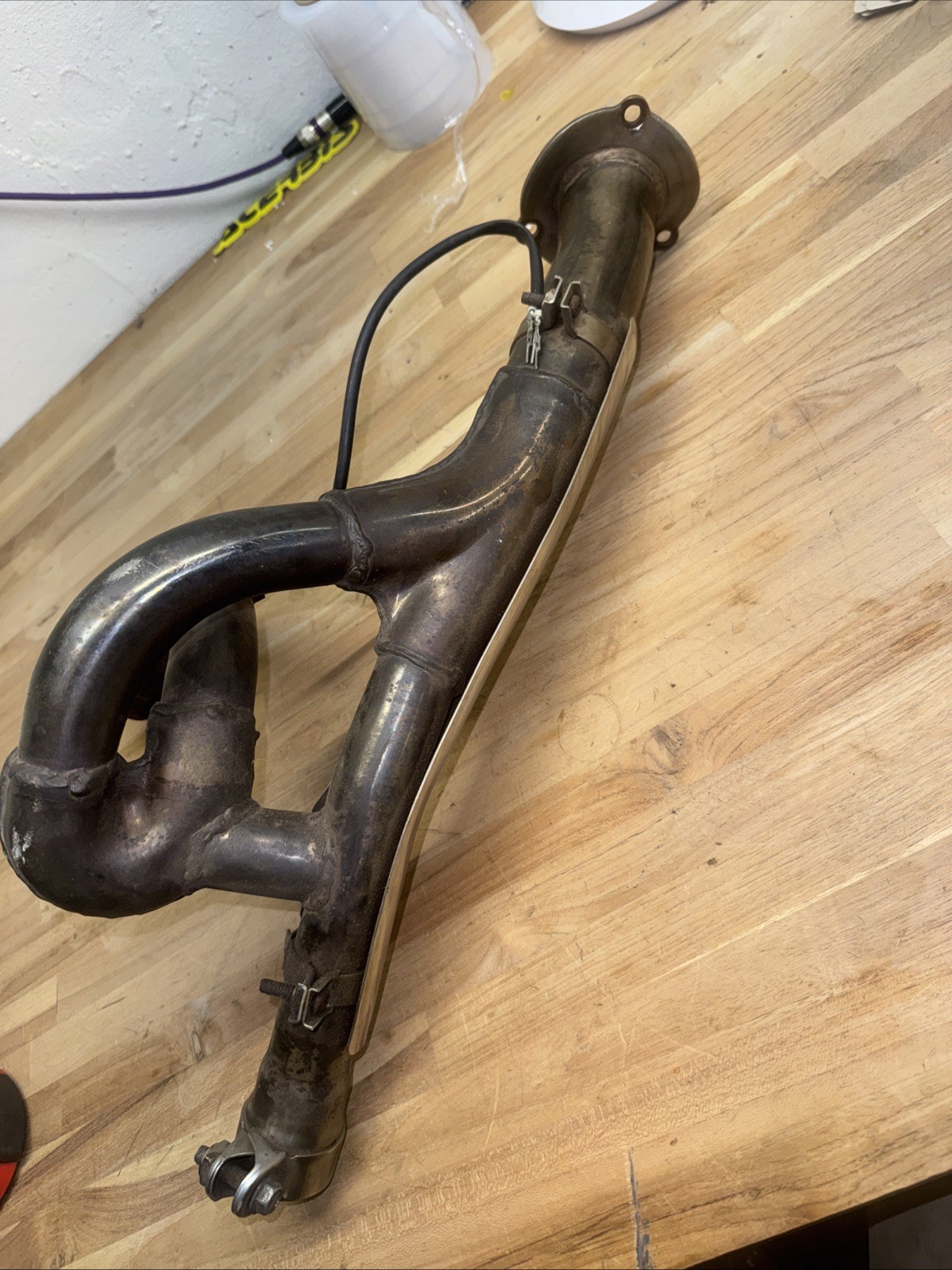 2015 15 Hyosung GT650R GT 650 R Comet exhaust header pipe