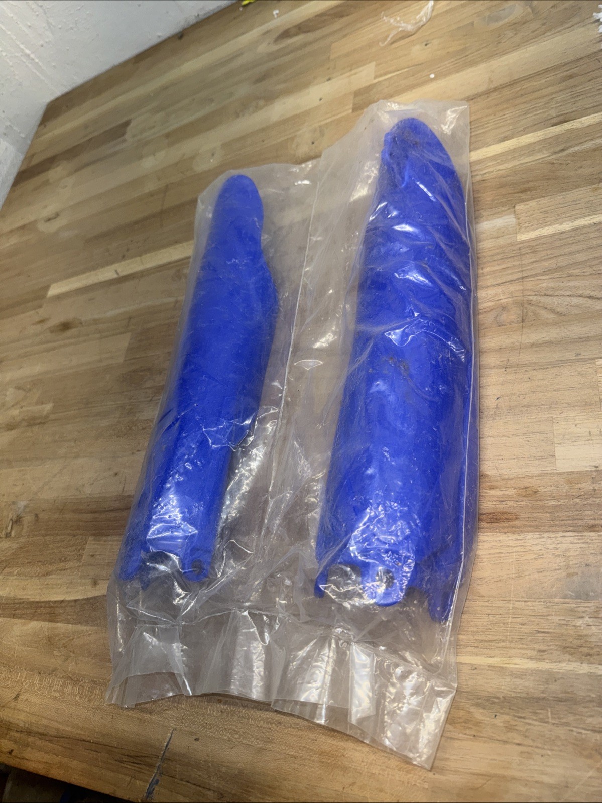 Cycra CYC-6901 Fork Guards Covers Blue Dirt Bike Made USA Open Box