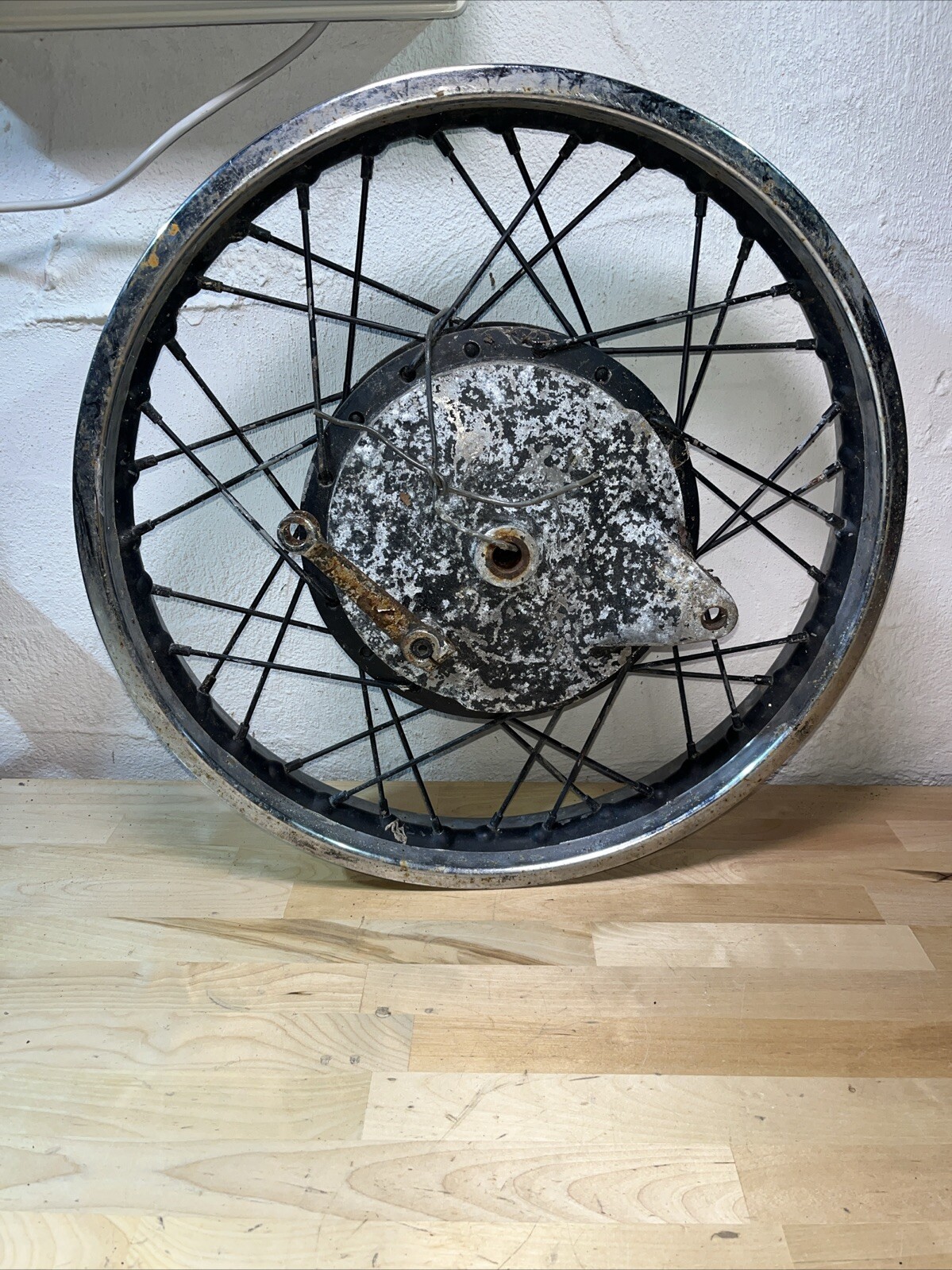 Yamaha RD250? Rear Wheel Rim W/Sprocket #2