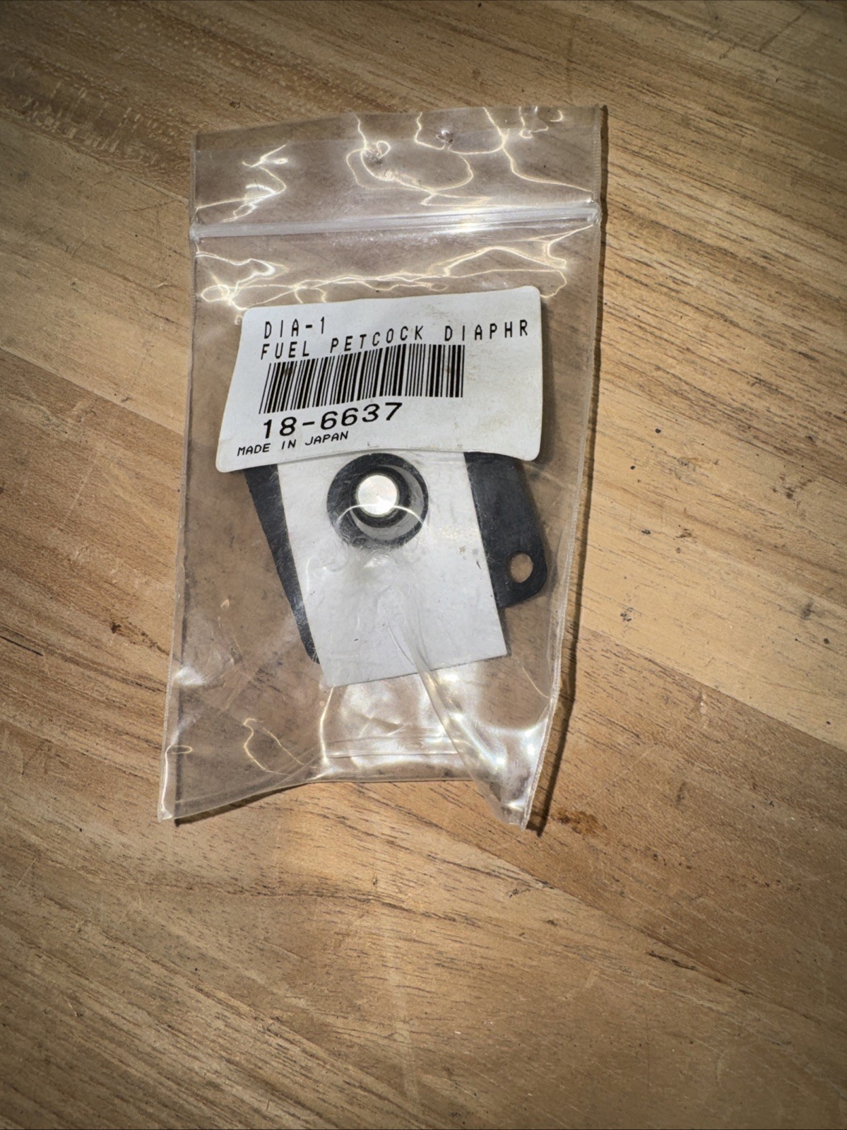 Fuel Petcock Diaphragm 18-6637 Made in Japan NOS Motorcycle ATV Vacuum Valve