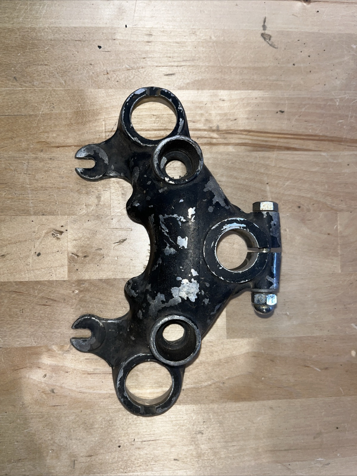 Yamaha R5 Twin 350 Upper Triple Clamp Tree Vintage 1971 ANX-C8 #2