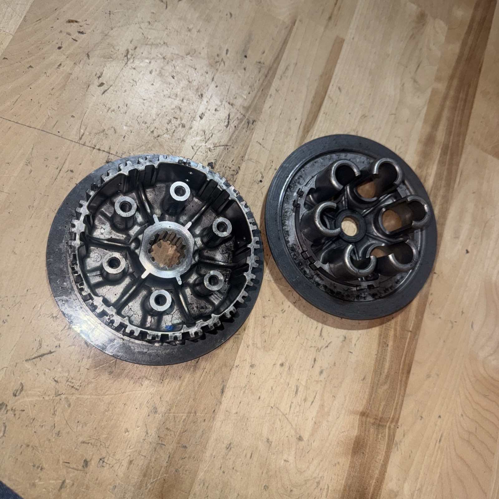 1992 - 2007 Honda CR250 CR250R CR Clutch Basket Plates Hub Inner Outer Plate
