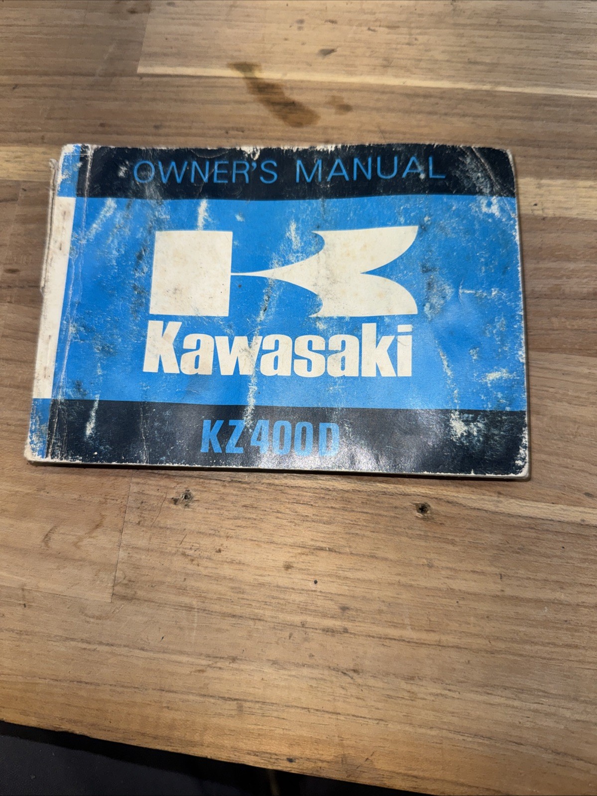 KAWASAKI Owners' Manual KZ 400D