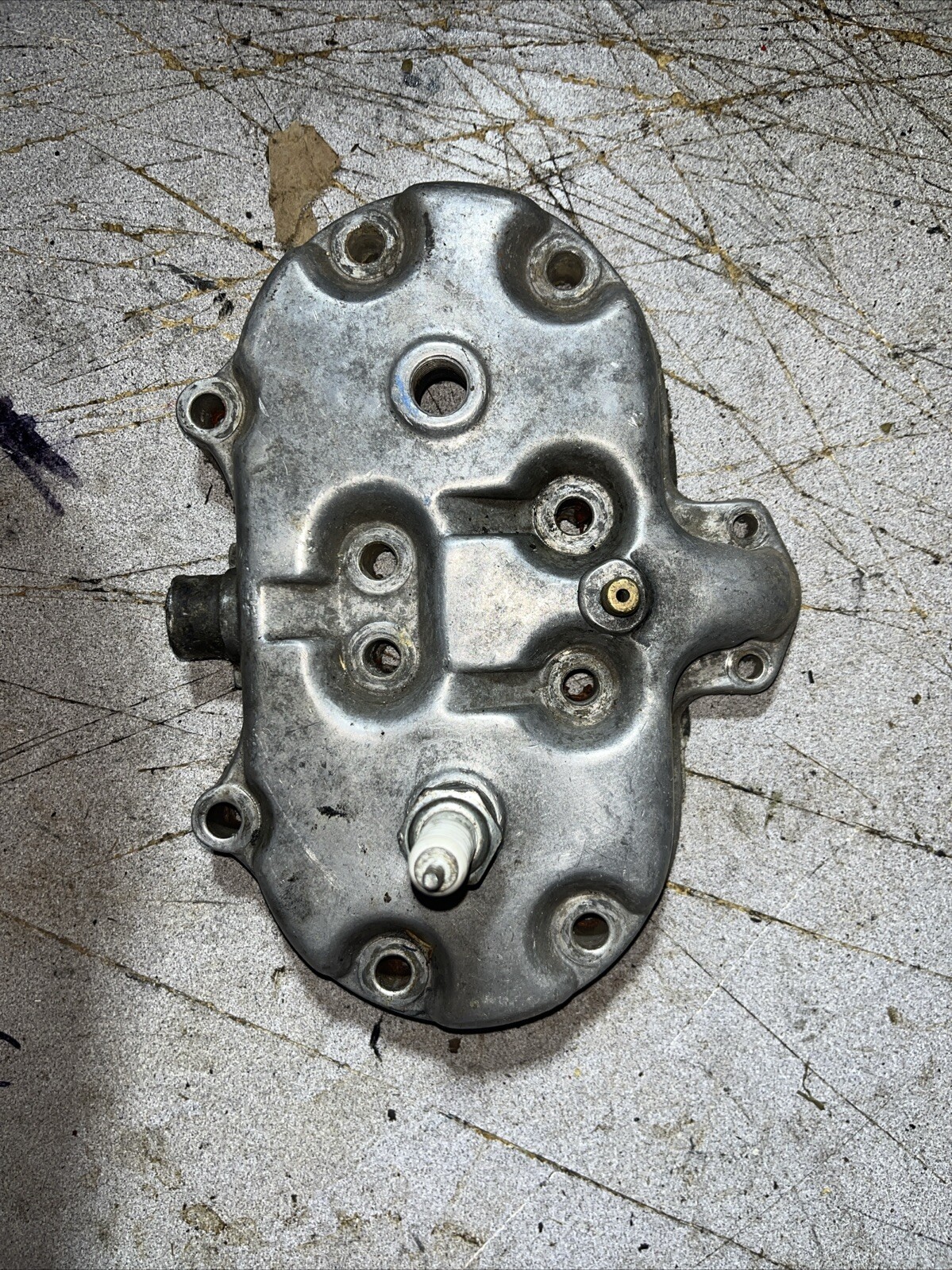 87-06 CHROME YAMAHA BANSHEE OEM Factory ENGINE TOP END CYLINDER HEAD COVER #1