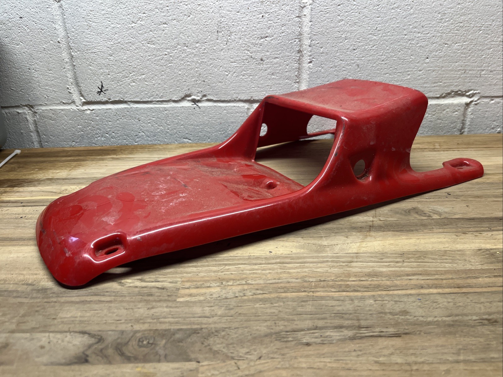 HONDA TRX250R PLASTIC HEADLIGHT HOOD TRX 250R PLASTIC #3