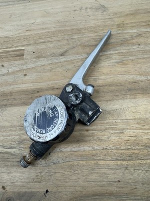 Vintage ASCO Front Brake Master Cylinder w/ Lever & Cap Japanese Motorcycle OEM